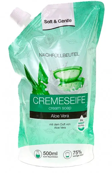 Cremeseife Nachfüllpack Düfte 500ml - 6L