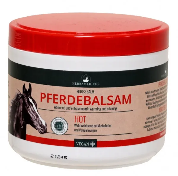 Herbamedicus Pferdebalsam HOT 500ml